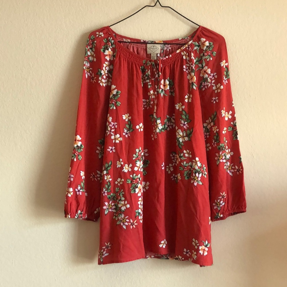 St. John’s Bay | long-sleeve blouse